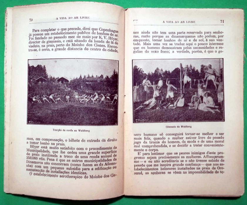 A vida ao ar livre de J. P. Muller, 1ª edição, por abrir