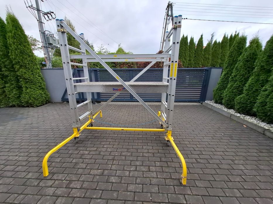 Rusztowanie aluminiowe jezdne DRABEX RJ 220 Okazja! Tanio!!