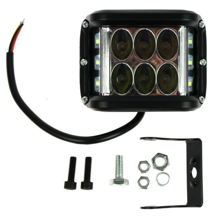 Lampa robocza 2szt 2x 12LED 36W Doświetlanie zakrętów