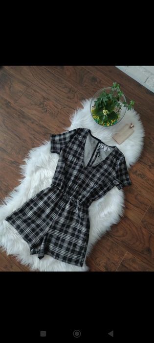 Kobiecy Kombinezon kratka z paskiem w talii Elastyczny Rozmiar XS S