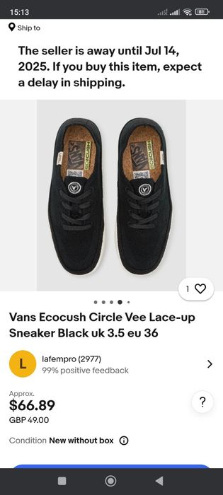 Мокасини кеди кросівки Vans(25 см;38-39 р) літні оригінал