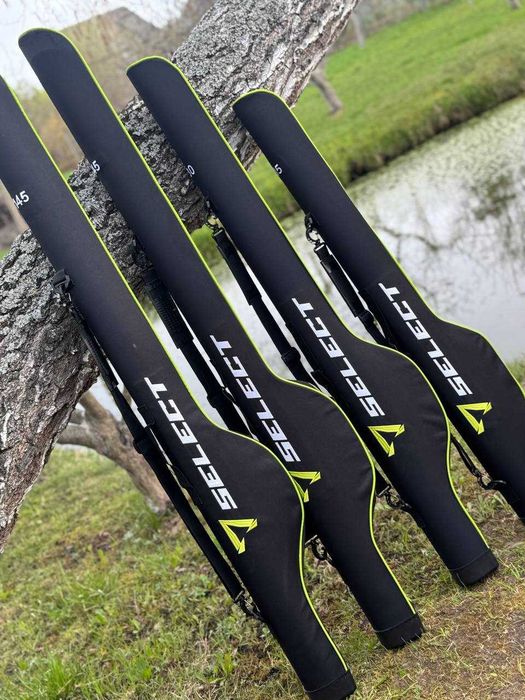 Чохол/чехол для вудилищ/удилищ Select Semi Hard Rod & Reel Case 115 см, 145 см, 130 см