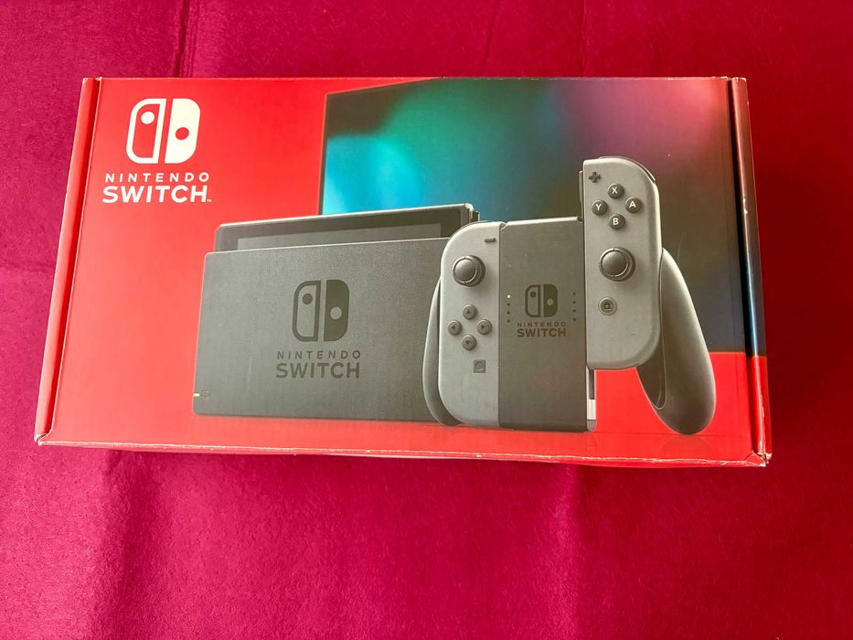 Nintendo Switch Cinzenta (Mod. Original) – Com marcas de uso / Caixa Original