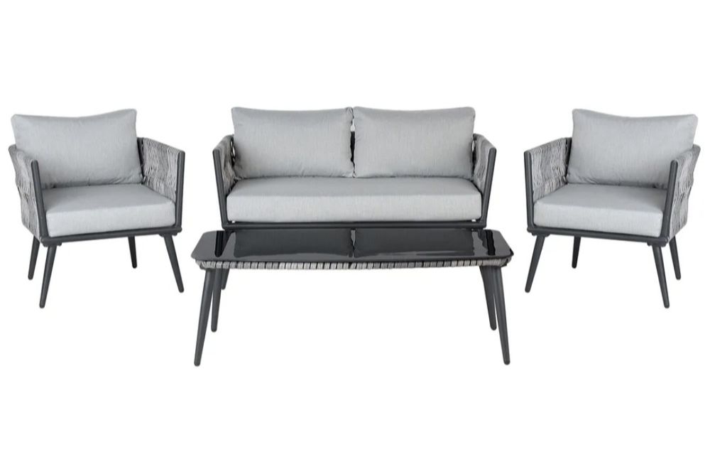 Conjunto de jardim com mesa 4 lugares  NOVO