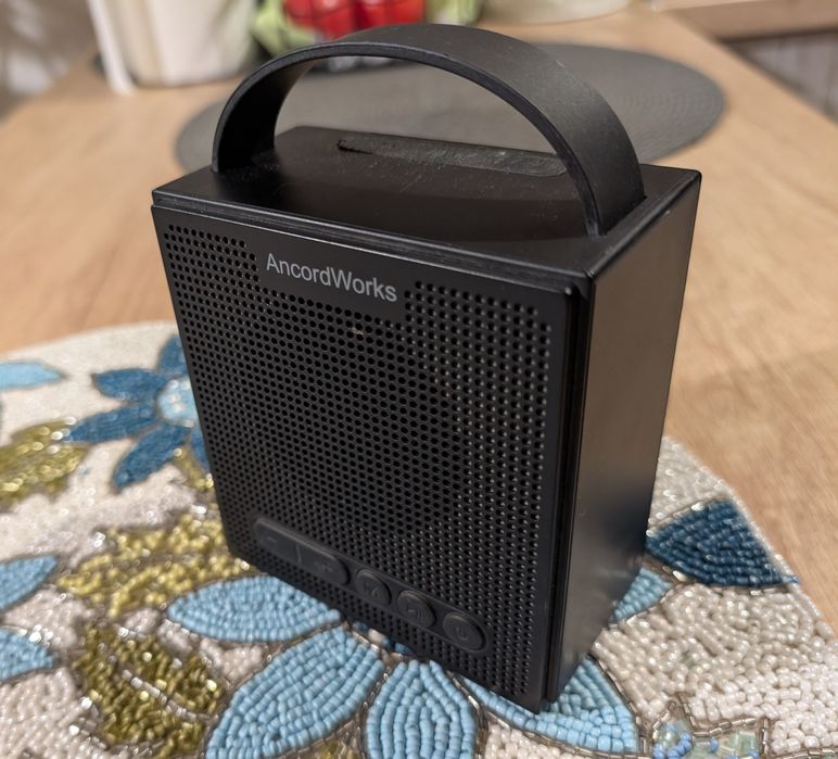 Głośnik AncordWorks AW45 bluetooth radio budzik microSD