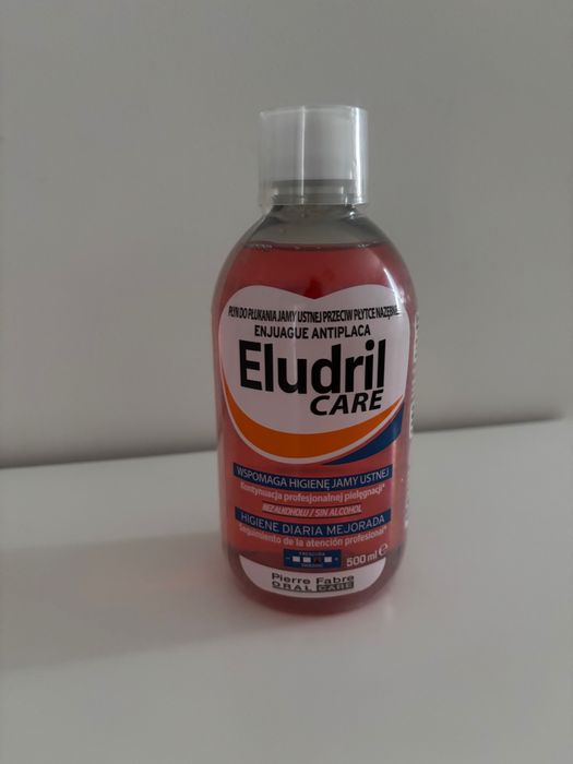 Eludril Care, płyn do codziennej higieny jamy ustnej 500 ml