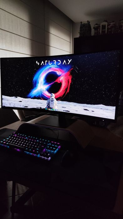 Monitor Gaming 34" Curvo 180Hz NOVO