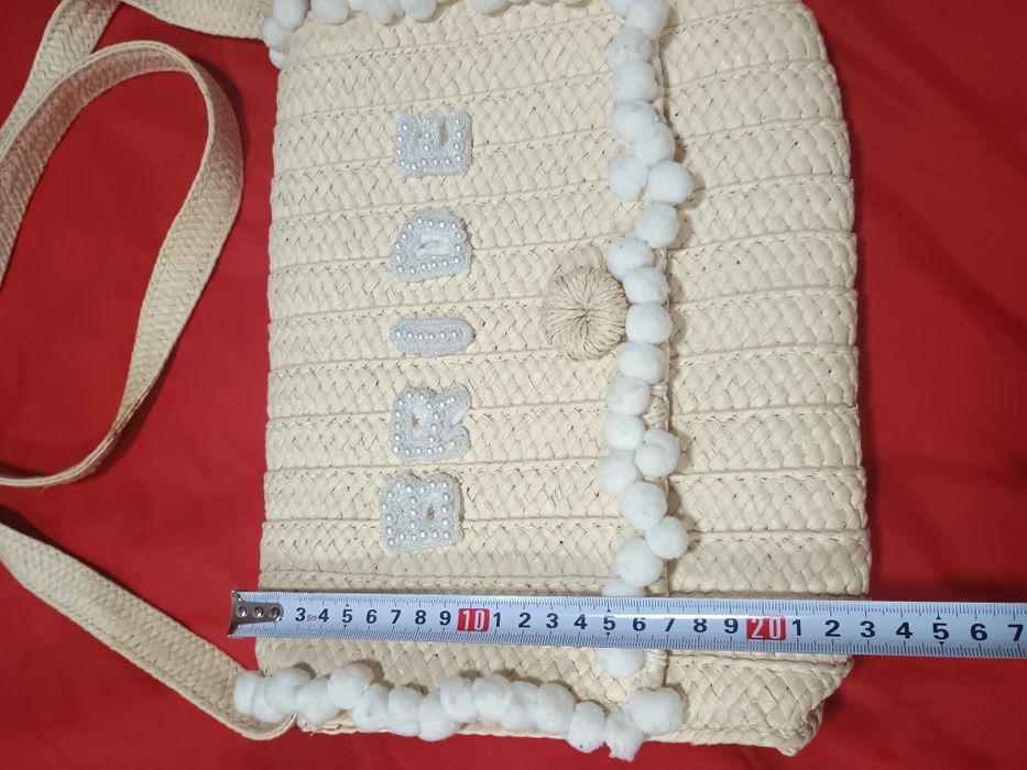Сумка жіноча солом'яна primark для нареченої,на свято,