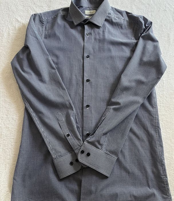 Next koszula męska w kratkę Slim Fit 39
