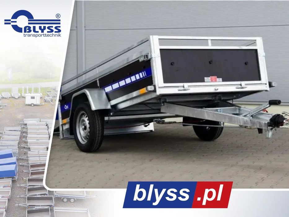 Blyss Bork H  Blyss Borsuk H Mocna Przyczepa 1-Oś Hamowana