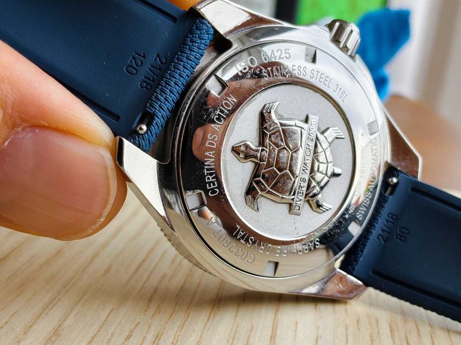 Zegarek Certina DS Powermatic 80, 43 mm, diver