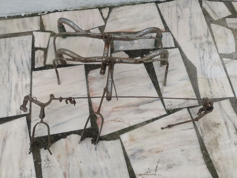 2 guiadores  bicicleta travões alavanca