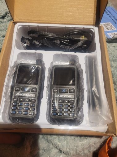 Рація Baofeng UV-5R mini ( комплект 2 рації + 2 гарнітури)