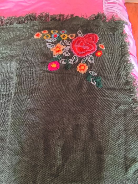 Luksusowa chusta,szal ,ocieplacz xl  z wełną 20% Codello