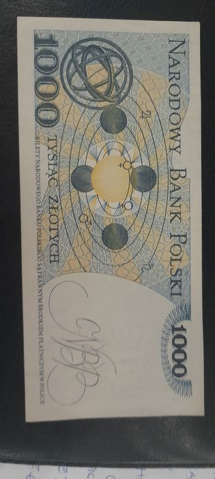 Banknot 1000 złotych nowy