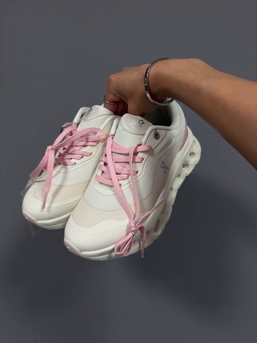 Кросівки ON Cloudtilt Cream/Pink premium | Кроссовки жіночі