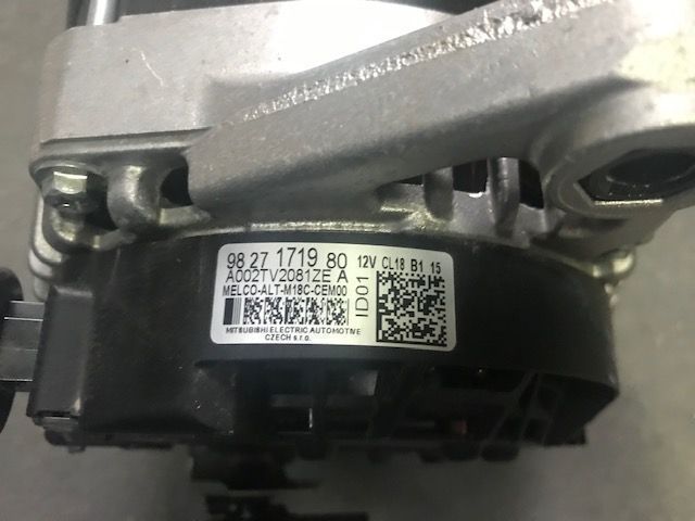 Alternador Opel combo Citroen C3 Peugeot partner citroen berlingo 1.5