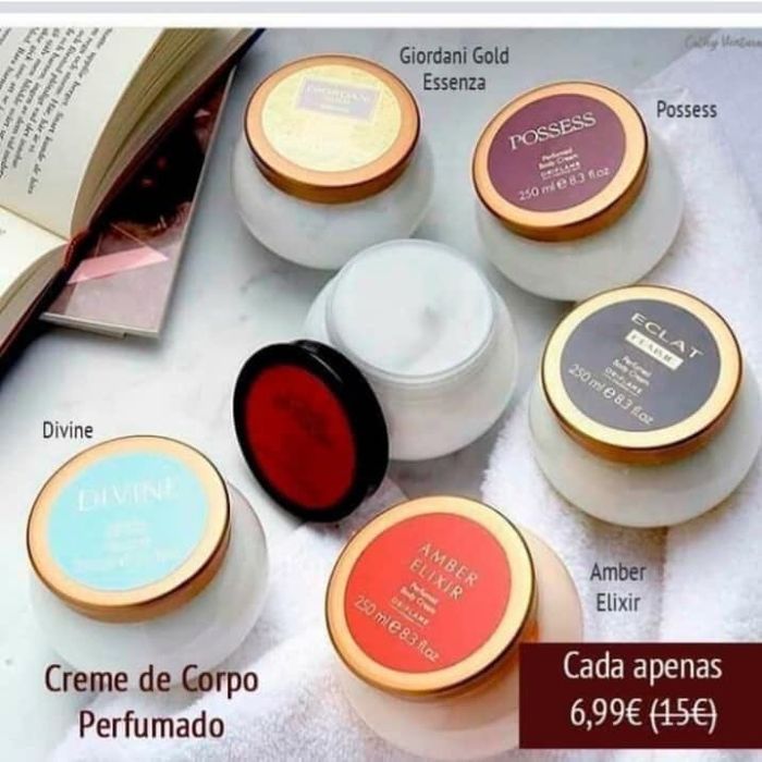 Cremes Hidratantes Perfumados - Super Preço
