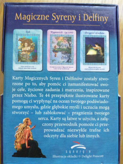 Karty tarota Karty Magiczne Syreny i Delfiny  D. Virtue