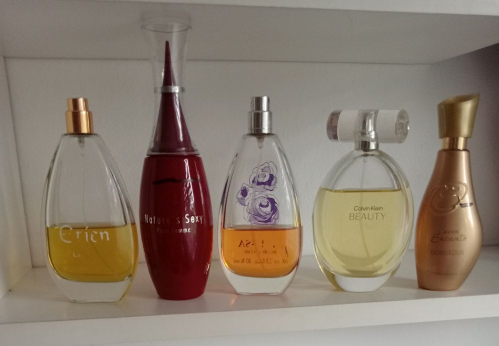 Zestaw perfum używanych