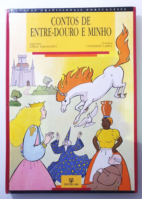 Álbum BD ~ "Contos de Entre-Douro e Minho" 1989 ~C/Dedicatória Autores