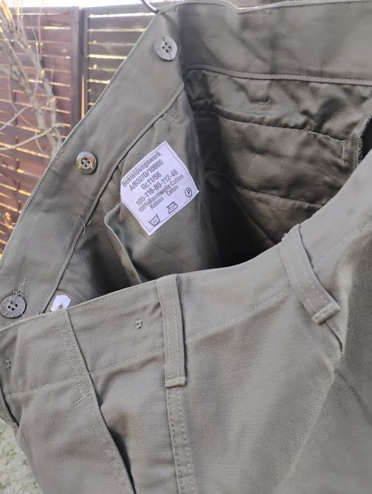 Spodnie wojskowe, mocne bojówki i