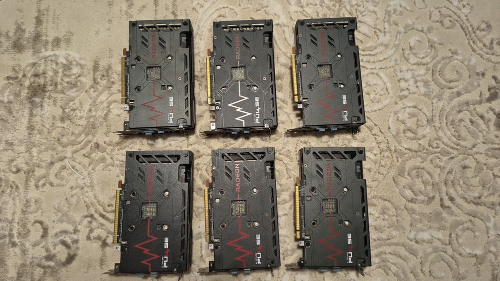 Відеокарта Sapphire pulse Rx 6600   GPRO  X060 8G