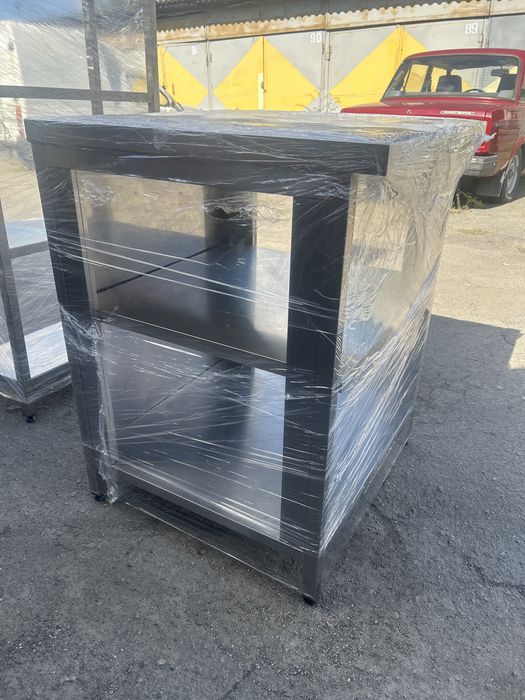 Столи з нержавіючої сталі, підставка під посудомиєчну машину з нержі