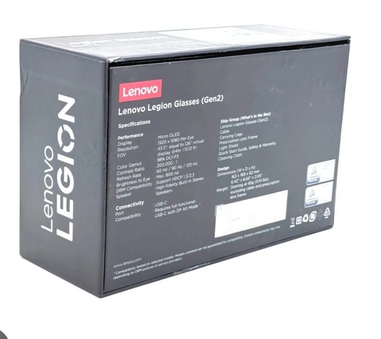 Legion Glass lenovo