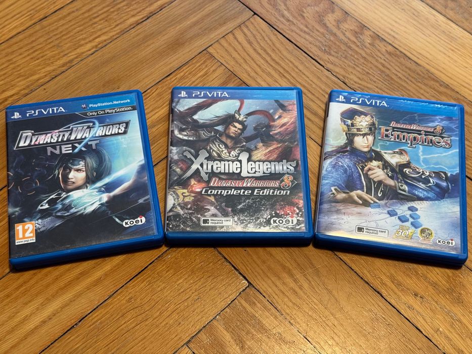 Zestaw 3 gier, Unikat, PS Vita