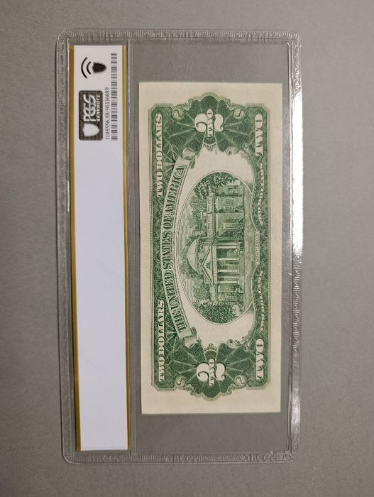 USA 2 Dolary 1953 ** Seria ZASTĘPCZA PCGS 58 PPQ