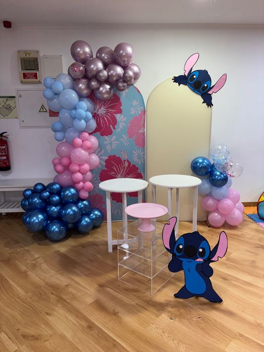 Aluguer material decoração festa aniversário