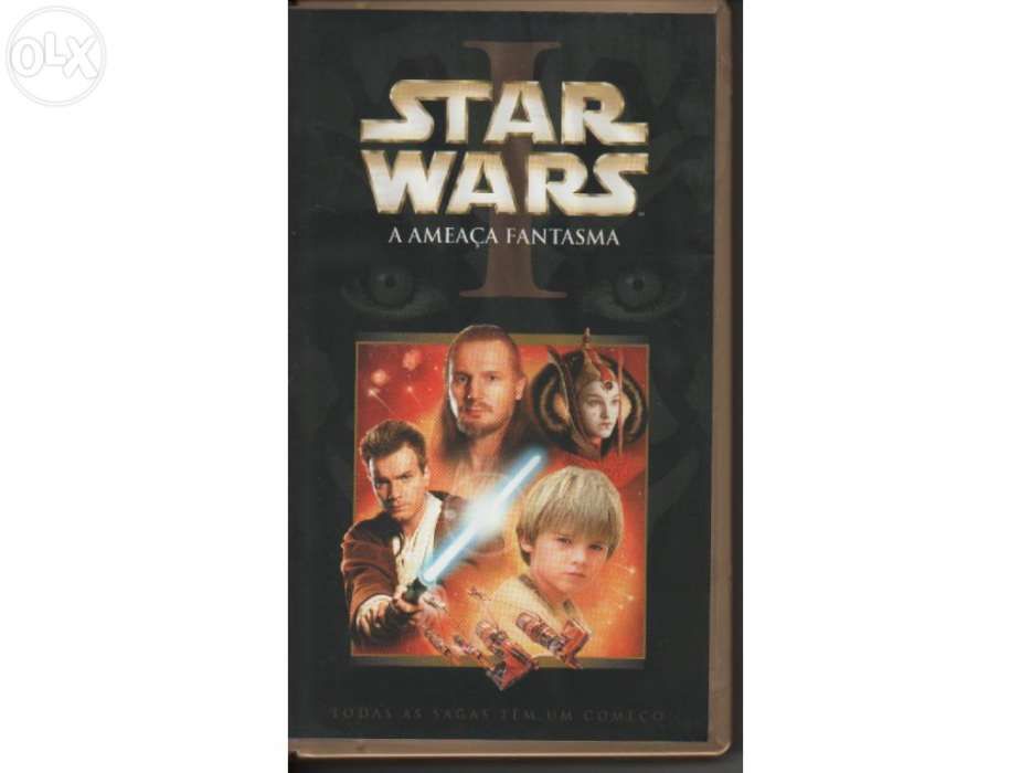 Filme vhs star wars a ameaça fantasma