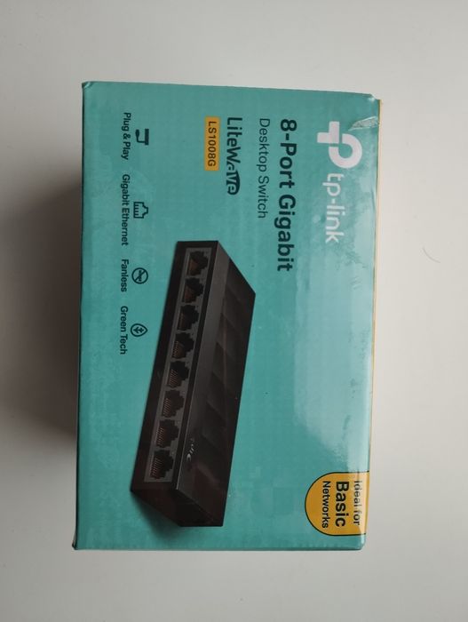 Комутатор TP-Link LS1008G Гігабітний Свіч Свич Новий
