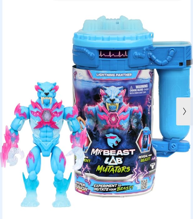 Містер Біст MrBeast Lab Mutators Mutate The Lightning Panther