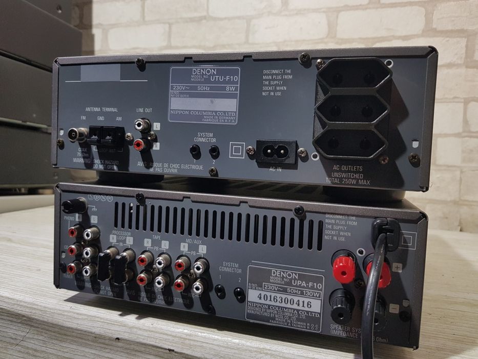 Стерео підсилювач/тюнер Denon UPA F10 2×55Вт б/у з Німеччини