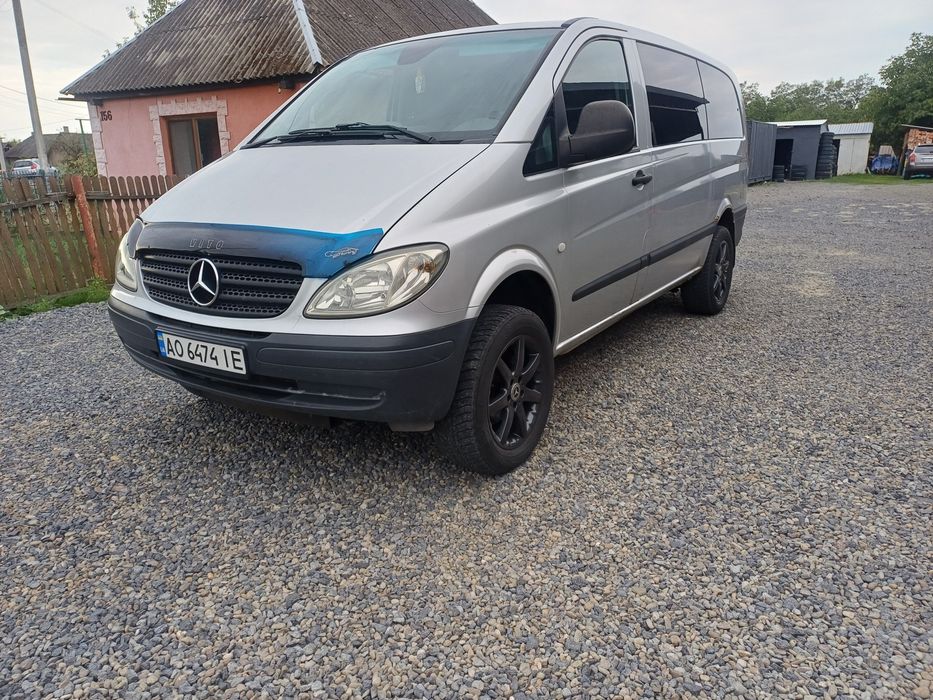Mercedes Benz Vito 115,2008р.,  2.2CDI, 4×4 на автоматі, оригінальний пасажир