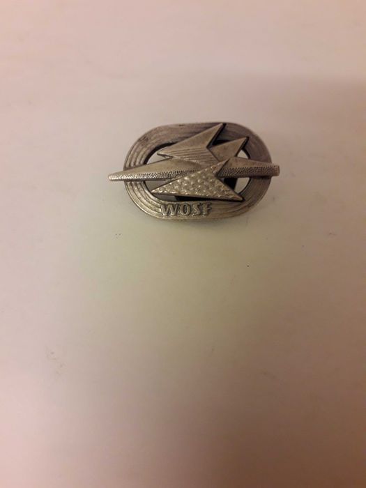Wojskowa odznaka sprawności fizycznej srebrna.