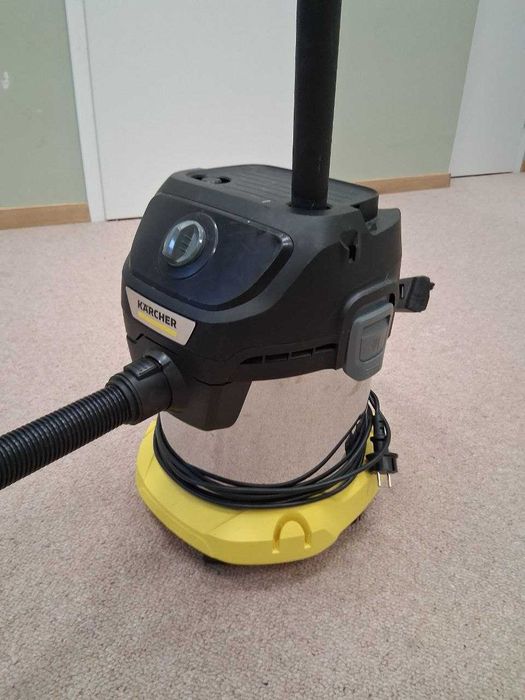 Odkurzacz przemysłowy Kärcher WD 3 Premium – Stal nierdzewna,17L,Mokro