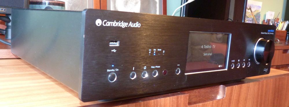 Streamer/ DAC/ Pré Amplificador - Cambridge Audio Azur 851N