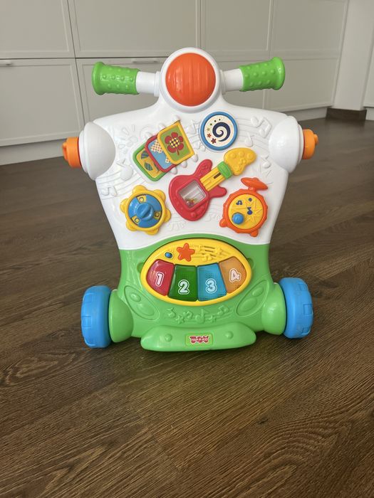 Chodzik jeździk pchacz zabawka interaktywna smiki