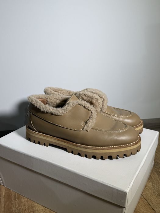 зимові лофери/броги/лоферы