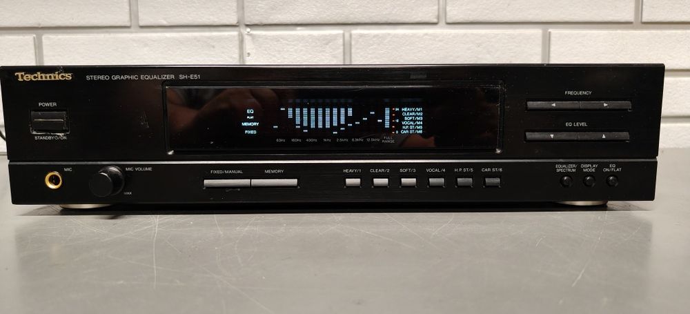 Korektor Equalizer procesor TECHNICS SH-E51.  Japan