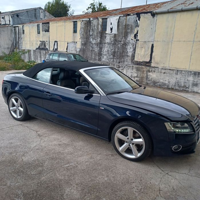 Audi A5 cabrio 2.0TFSI Quattro S-Line 211cv  Autom.c/ garantia