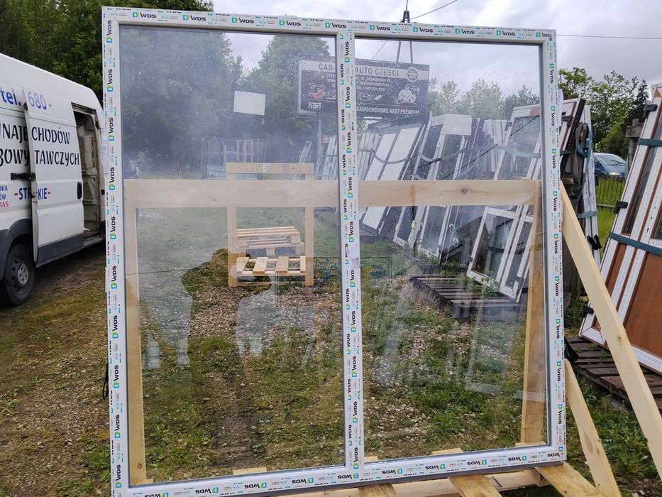 Okno pcv FIX 200/200 białe