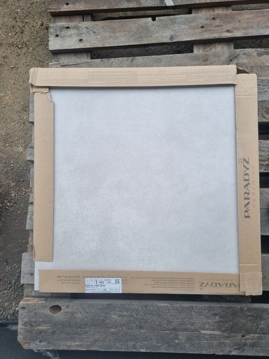 Płytki ceramiczne Paradyż 60x60 nykson light Grey