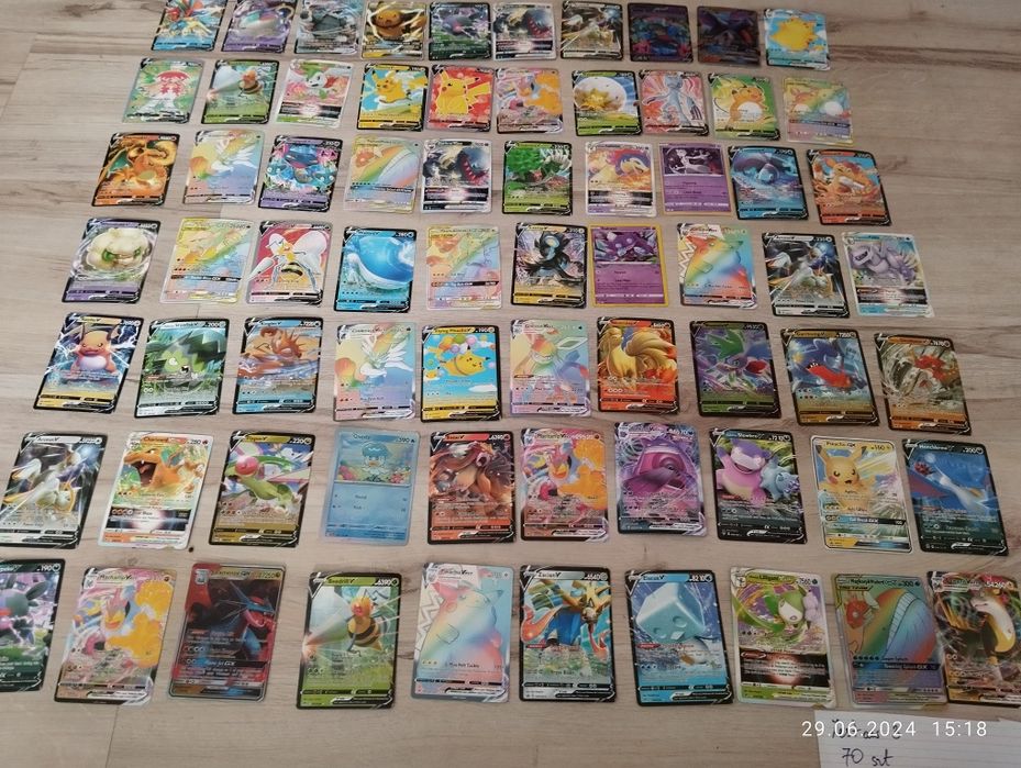 Karty Pokemon Pokemony