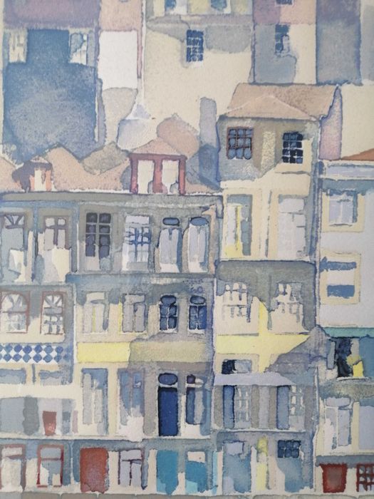 Serigrafia Paulo Ossião - Ribeira Porto