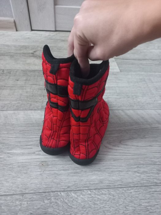Новорічні дитячі чобітки Spiderman, р.27, 28 18см