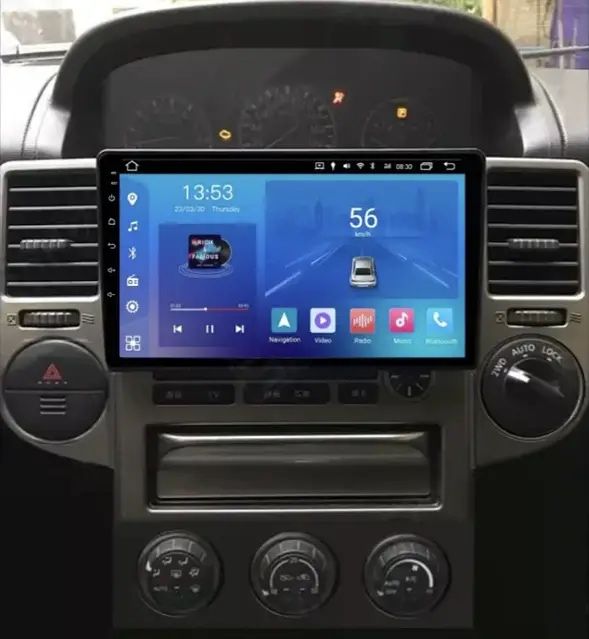 Якісна магнітола CarPlay швидкий процесор Nissan X-Trail Нисан 98-2015